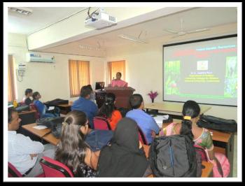 Classroom session by Dr. A. Sabitha Rani, Osmania University, Hyderabad